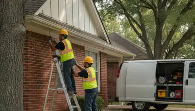 Plumber repairing a pipe in Tulsa, OK for plumbing repair service