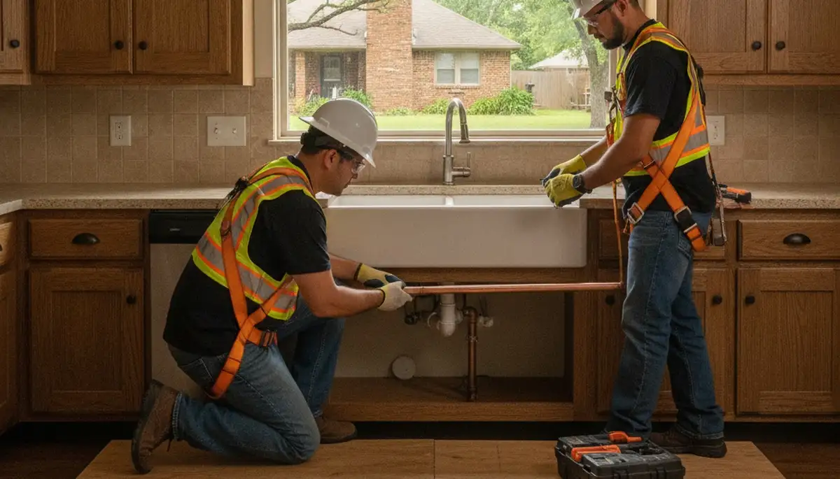 Plumbing repair service in Tulsa, OK for residential and commercial plumbing issues
