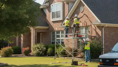 Tulsa, OK plumber repairing a residential plumbing leak for a local service call