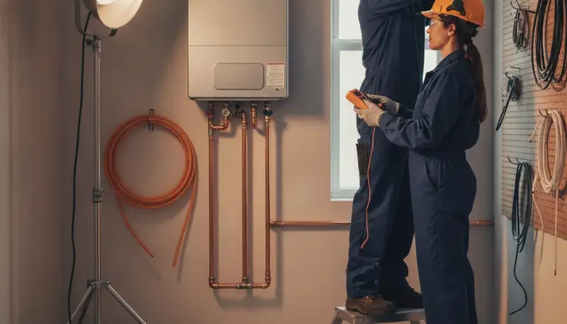 Tankless water heater installation service in Tulsa, OK for efficient home hot water solutions