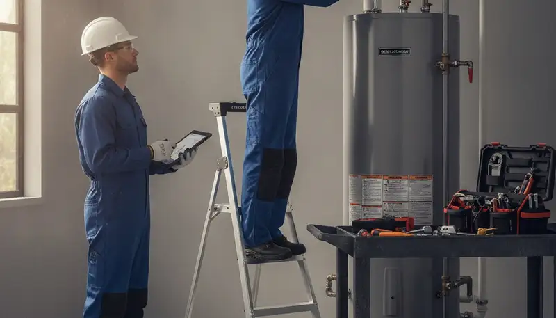 Water heater repair technician serving Tulsa, OK for reliable plumbing service