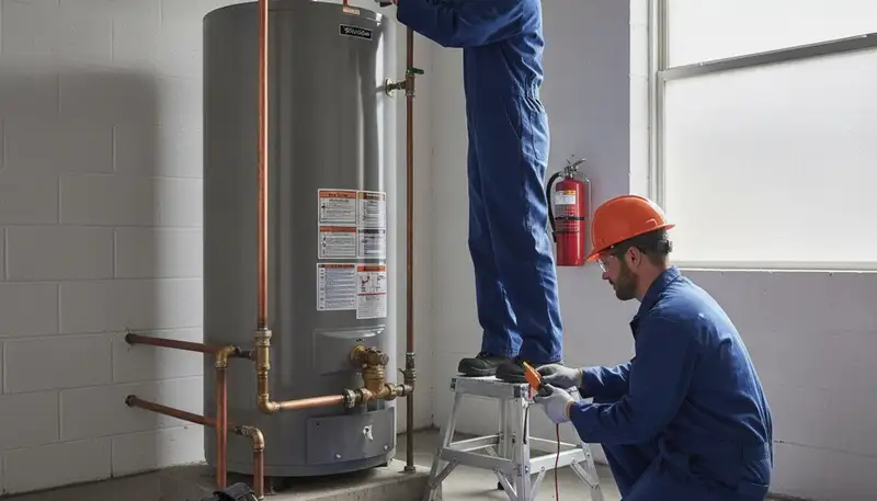 Water heater repair service in Tulsa, OK by On Call Plumbers for reliable home plumbing care